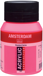 Royal Talens Royal Talens Amsterdam Acrylverf 384 Reflex Roze 500 ml