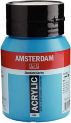 Royal Talens Royal Talens Amsterdam Acrylverf 564 Briljantblauw 500 ml