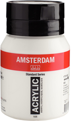 Royal Talens Royal Talens Amsterdam Acrylverf 105 Titaanwit 500 ml