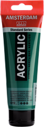Royal Talens Amsterdam peinture acrylique 120 ml vert permanent foncé peinture