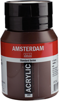 Royal Talens peinture acrylique 409 Terre d’ombre brûlée 500 ml - Amsterdam Standard