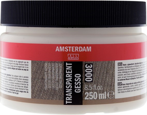 Royal Talens gesso transparent 250 ml fournitures d'art