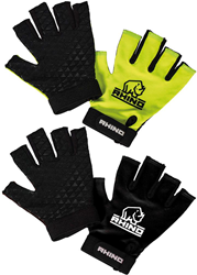 Rhino Pro Mitaines Demi-Doigts Junior Noir - XS/S