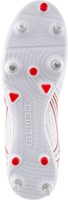 Gilbert Chaussures de Rugby Kaizen 3.0 Pace 6 Crampons Blanc - Taille 34-2