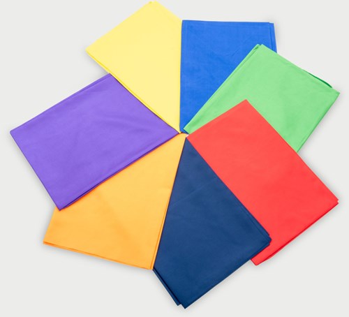 TickiT tissu habutae arc-en-ciel - set créatif pour enfants