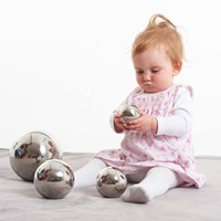 TickiT Sensory Mirror Balls (boules miroir réfléchissantes)-2