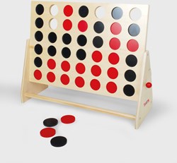TickiT jeu de puissance 4 en bois - grand jouet éducatif pour enfants