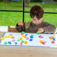 TickiT toupies de couleur translucide jouet - set de 36 pièces-3