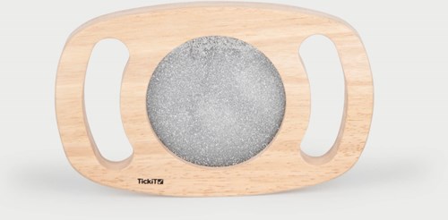 TickiT - Panneau sensoriel à paillettes jouet Easy Hold Silver