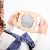 TickiT - Panneau sensoriel à paillettes jouet Easy Hold Silver-2