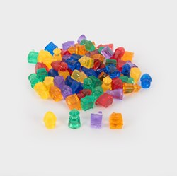 TickiT maisons de couleur translucide jouet - construction éducative et tri
