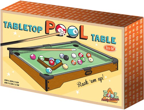 Retr-Oh mini jeu / jeu Table de billard / Table de billard pour adultes et enfants