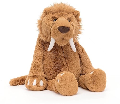 Jellycat Peluche Stellan Tigre à dents de sabre