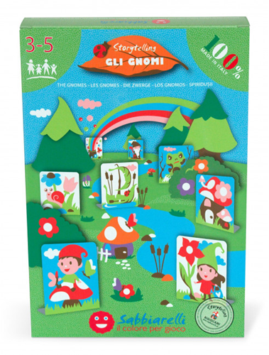 Sabbiarelli Coffret Peinture sur Sable Lutins - Kit Créatif Enfant