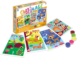 Sentosphère jouet créatif Sablimage Animaux de la Forêt kit sable