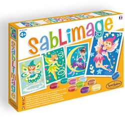 Sentosphère kit créatif peinture sur sable fées - jouet créatif
