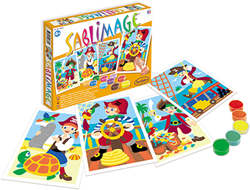 Sentosphère Coffret peinture sur sable pirates pour enfants
