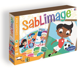 Sentosphère jouet créatif Sablimage set de tableaux de sable sport