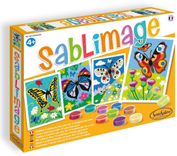 Sentosphère jouet créatif Sablimage Papillons peinture sur sable