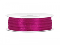 Hobbygroep ruban satin créatif 3 mm 50 m fuchsia cadeau