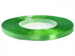 Hobbygroep ruban satin matériel créatif 3 mm 91 m vert vif