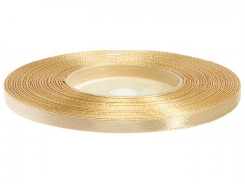 Hobbygroep ruban satin matériel créatif 6 mm 32 m cappuccino cadeau