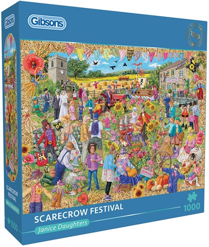 Gibsons puzzle Scarecrow Festival 1000 pièces jeu de puzzle-2