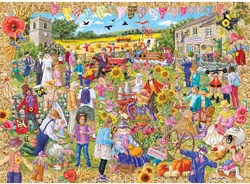 Gibsons puzzle Scarecrow Festival 1000 pièces jeu de puzzle