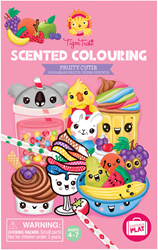 Tiger Tribe coffret de coloriage - feutres parfumés et livre Fruity Cutie