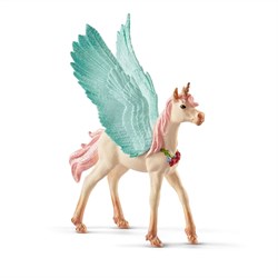 Schleich Bayala licorne Pégase décorée - figurine magique 70575