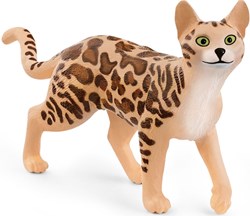 Schleich Ferme - Figurine chat du Bengale 13918 jouet animalier