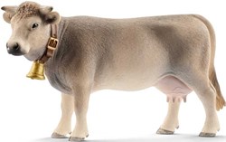 Schleich Ferme - Vache Braunvieh - Figurine - Jouet pour enfants 13874
