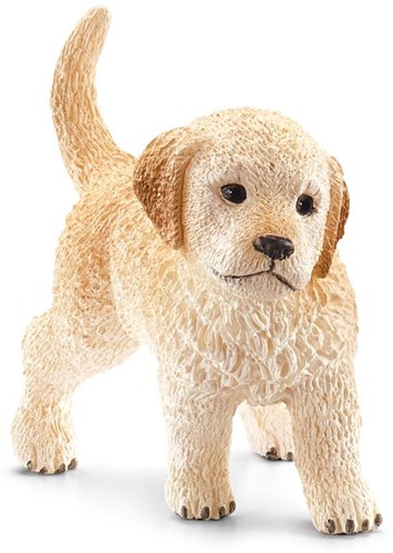 Schleich Farm World chiot Golden Retriever - figurine chien