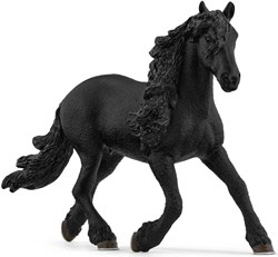 Schleich jouet cheval étalon frison - figurine réaliste cheval