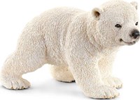 Schleich Safari ourson polaire - figurine réaliste ours polaire