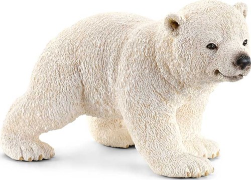 Schleich Safari ourson polaire - figurine réaliste ours polaire