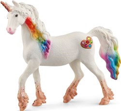 Schleich Bayala Jument Licorne Arc-en-ciel - Figurine Fantaisie 70726