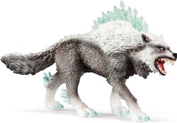 Schleich Loup des neiges figurine jouet Eldrador 42452 animal fantastique