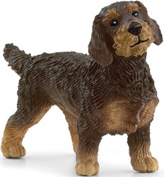 Schleich Farm World Teckel - Figurine Chien Marron