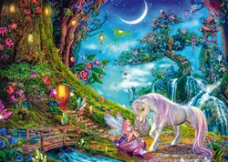 Schmidt puzzle An Evening in the Moonlight Story - 1000 pièces fantaisie
