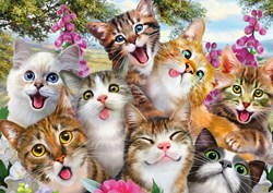 Schmidt puzzle Selfie de chats - 500 pièces - Qualité Premium