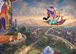 Schmidt puzzle Disney Aladdin 1000 pièces carton