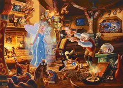 Schmidt puzzle Disney Geppetto's Pinocchio - puzzle 1000 pièces