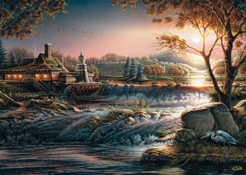 Schmidt puzzle Lights in the Wilderness - 1000 pièces nature