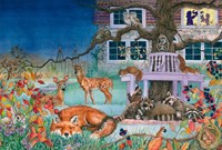 Schmidt puzzle animaux visite nocturne 100 pièces enfants