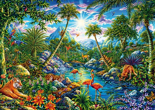 Schmidt puzzle île paradisiaque 1000 pièces puzzle qualité premium