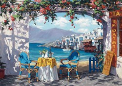 Schmidt puzzle paysage Mykonos - 1000 pièces - Sam Park