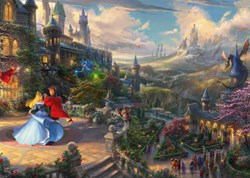 Schmidt puzzle La Belle au bois dormant Danse dans la lumière enchantée 1000 pièces