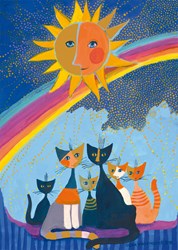 Schmidt puzzle dorée Rosina Wachtmeister 1000 pièces adultes