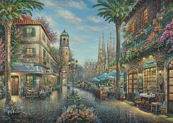 Schmidt Spanisches Straßencafé - 1000 Teile